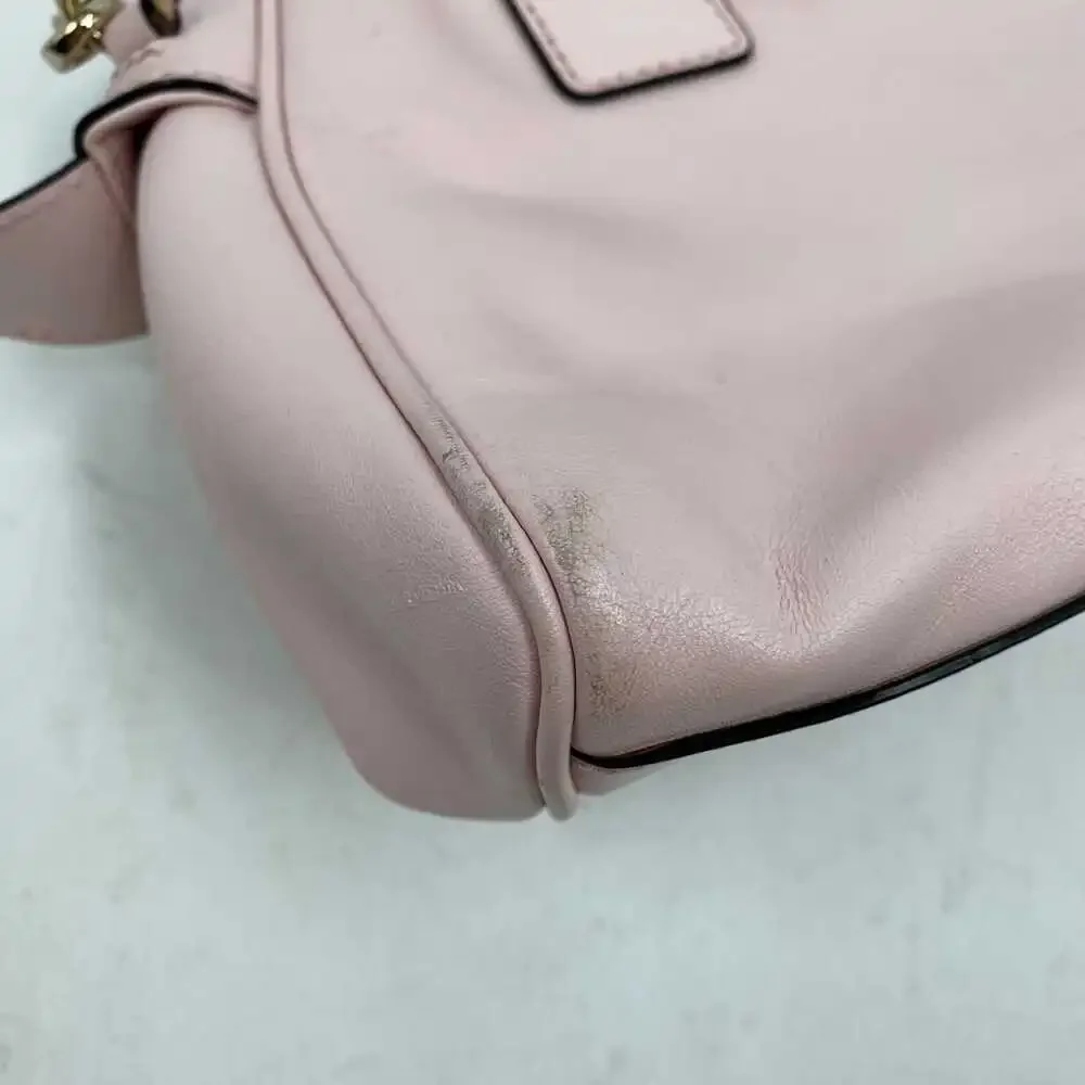 Kate Spade Pink Bow Detail Leather Crossbody Bag | OS Regular